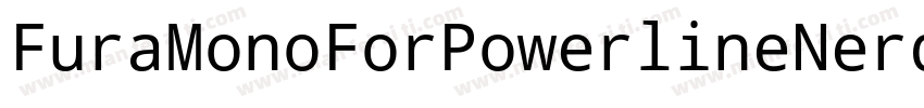 FuraMonoForPowerlineNerdFontCM Medi字体转换